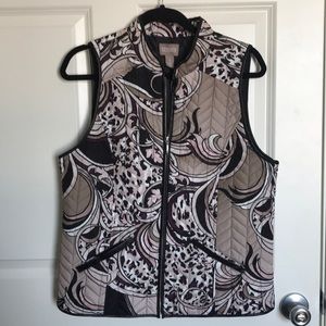 Chico’s multi-colored Vest